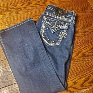 Miss Me Jeans easy boot  size 27